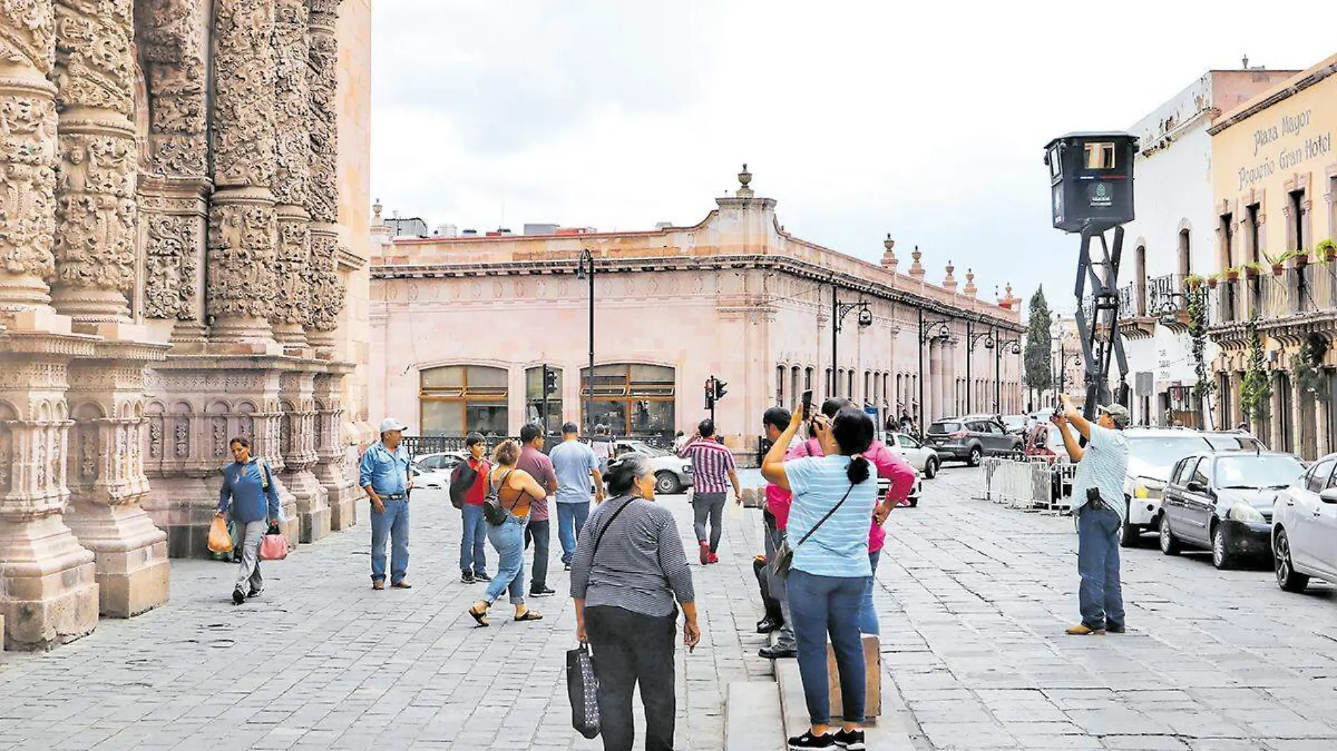 Turistas en Zacatecdas